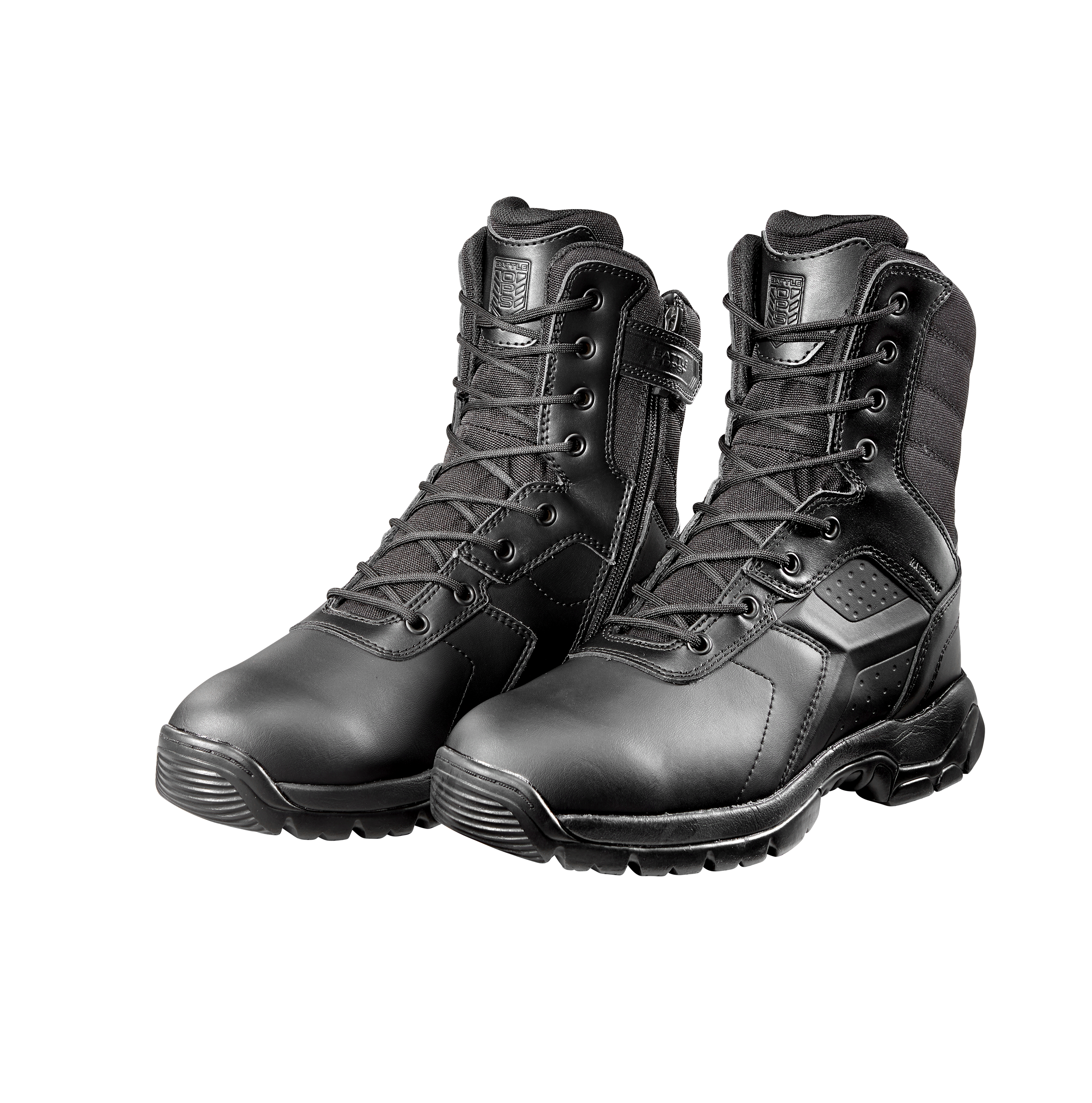 8 inch black boots sales